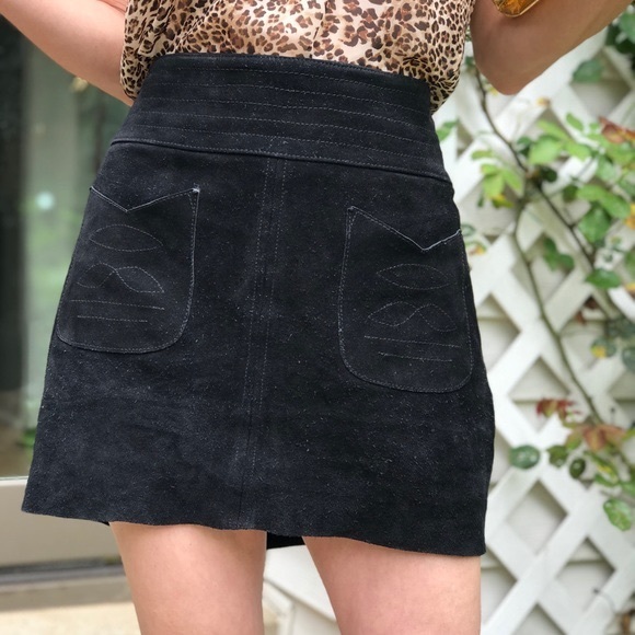 Suede Skirts